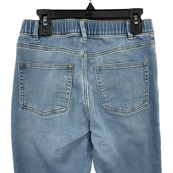 Crewcuts Runaround Style Light Wash Denim Elastic Waistband Jean Girls 12 - Picture 5 of 7